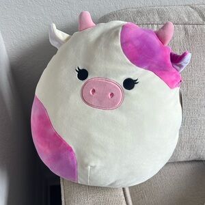 Kalina pink cow squishmallow
